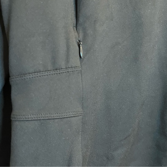 Jockey Tulip Hem yoga Black Full-Zip Jacket - Size 3X - Picture 6 of 8